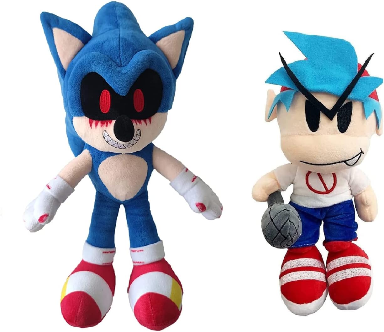 ZEWAN Friday Boyfriend & Evil Sonic Plush Toy Set - Singapore | Ubuy